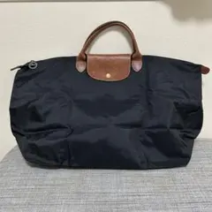 ロンシャン LONGCHAMP ル プリアージュレザーハンドルバッグ　Ｌサイズ