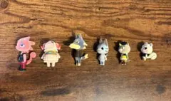 あつまれ どうぶつの森 フロッキー　フィギュア　ともだちどーる 6種セットのサムネイル