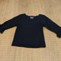 aguis b. ENFANT ブラック長袖Tシャツ 10ans