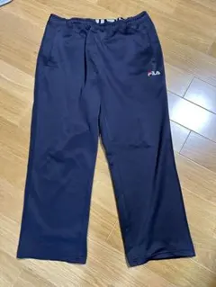 FILA 黒 ジャージパンツ Lサイズ