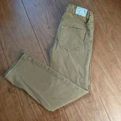 【PETIT BATEAU】 116cm ベージュ長ズボン