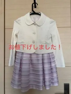 ジャケットとノンスリーブワンピース