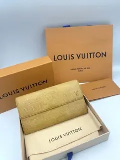 さ*ん様 【金運UP】ルイヴィトン エピ 長財布 ポルトフォイユサラ シトロン