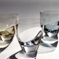 未使用◆スガハラ グラス cascade カスケード グラス　コップ　新品