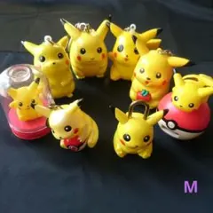 ポケモン ピカチュウ フィギュア キーホルダー セット 【ジャンク】
