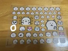 自分ツッコミくま フレークシール ステッカーのサムネイル