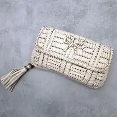 ANYA HINDMARCH アニヤハインドマーチ クラッチバッグ 編み込み