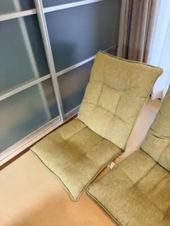 YAMADAのポンプ付き座椅子、2脚セット
