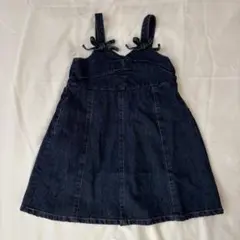 アプレレクール 110 デニムジャンバースカート