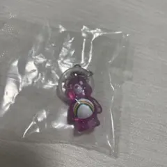 ケアベア クリアマスコットチャーム　めじるしアクセサリー