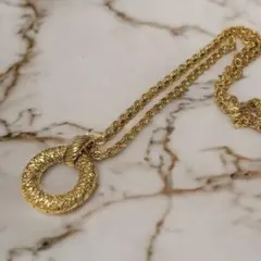【美品】イヴ・サンローラン サークル ネックレス ペンダント ヴィンテージのサムネイル