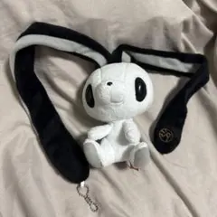 汎用うさぎ ぬいぐるみ マスコット アニマルミミック パンダ ひとくちサイズのサムネイル