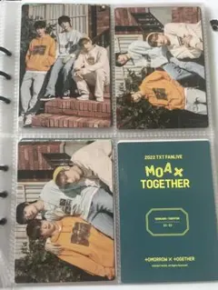 TXT MOAXTOGETHER ユニットトレカ ミニフォト