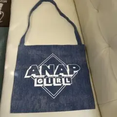 ANAP GIRL デニムトートバッグのサムネイル