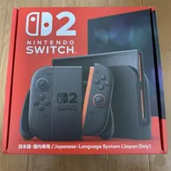 新品未使用 Nintendo Switch 2 本体 日本語・国内専用スイッチ2