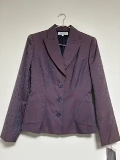 LANVIN ランバンコレクション テーラード　ジャケット個性的　日本製　M