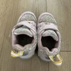 IFME 花柄ピンクスニーカー サイズ15cm