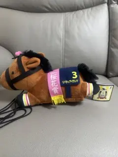 リバティアイランド ぬいぐるみ サラブレッドコレクション　スマホショルダー