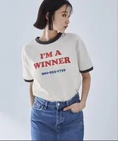 タグ付き新品 MONO-MART ヴィンテージリンガーTシャツ