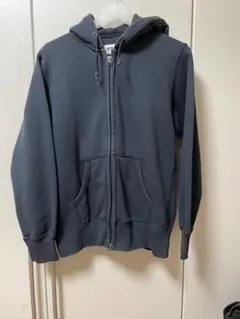UNIQLO ダークブルー ネイビー　フルジップパーカー　M