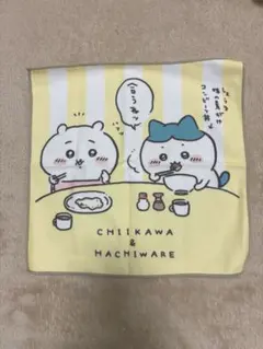 新品　ちいかわハンドタオル　ちいかわ&ハチワレ
