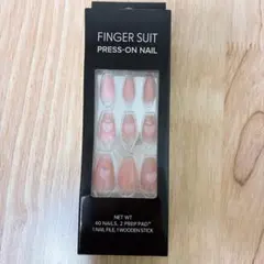 FINGER SUIT ネイルチップ　ハート　付け爪　新品　フィンガースーツ