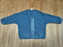 韓国子供服　TiTi デニムジャケット ボタン付き 2ポケット