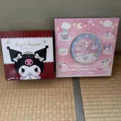 クロミカップ&ソーサー、ねむねむどりーんぐ壁掛け時計