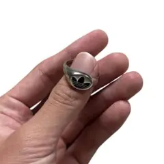 adidas リング トレフォイルロゴ レア y2k ノームコア vintage