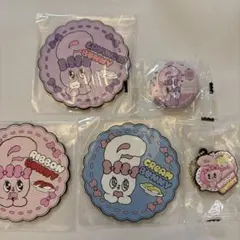 ラベンダーバニー＆リボンバニー アクリルキーホルダーセット