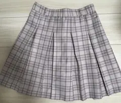 Honeys プリーツスカート 紫