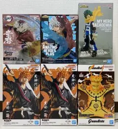 【 人気Anime フィギュア ６個セット 】まとめ売り♪♯♭♪