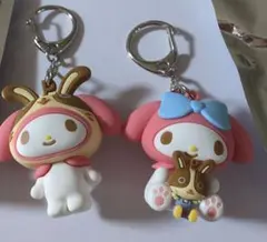 宇佐美マイメロディークロミキーホルダー２点セット
