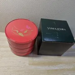 YUMI KATSURA 重箱 三段 丸型 花柄