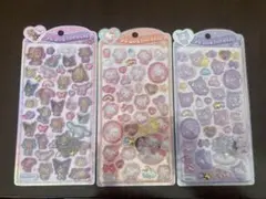 新品未開封　サンリオ　クロミ キティ キャラクター うるちゅるポップシール