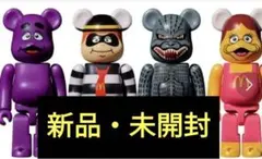 BE@RBRICK / ゴジラvsマグドナルド   4体セット