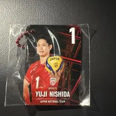 【 バレーボール男子日本代表 メタルチャーム 】 西田有志選手