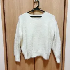 Techichi テチチ 白ニット Ｖネック セーター