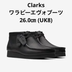Clarks WallabeeEVO BT Black Leatherのサムネイル