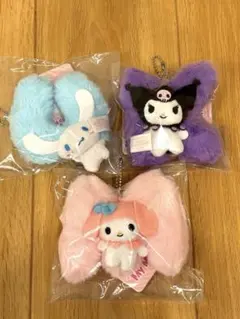 サンリオ ロゴぬいマスコット 3種セット 新品