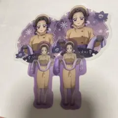 鬼滅の刃 ufotable AGF クリアステッカー 胡蝶しのぶ