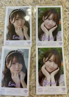 イコラブ 大谷映美里 ミニフォトカード 4枚セット
