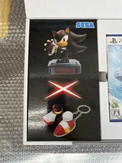 ソニックxシャドウジェネレーション　シャドウ　フィギュア　シューズキーチェーン