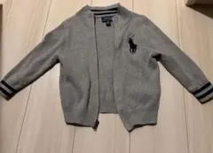 Polo Ralph Lauren グレー カーディガン 2/2T