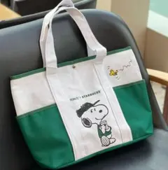 SNOOPY×スタバコラボトートバック