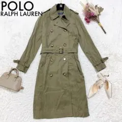 POLO RALPH LAURENトレンチコート リヨセル カーキ 4ジャケットのサムネイル