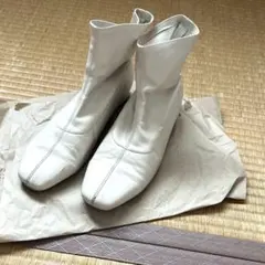 GRL ショートブーツ　ホワイト　シンプル