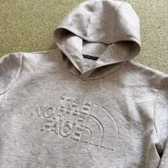 【最終価格】THE NORTH FACE フード付きパーカー グレー　キッズ