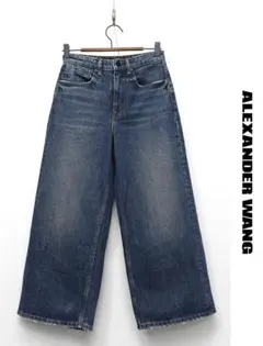 V339 USA製 alexander wang ワイドデニム 26 Mのサムネイル