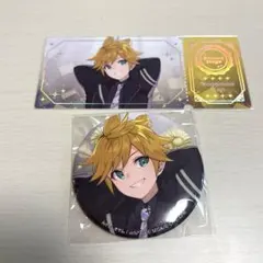 鏡音レン 缶バッジ チケット風カード コネライ